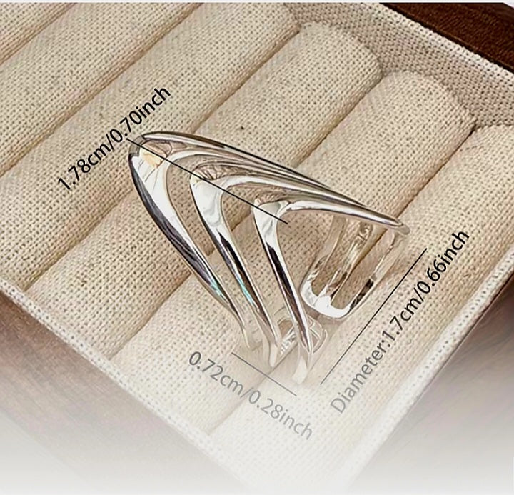 Women's S-925 Timeless Hand Crafted Classic Ring